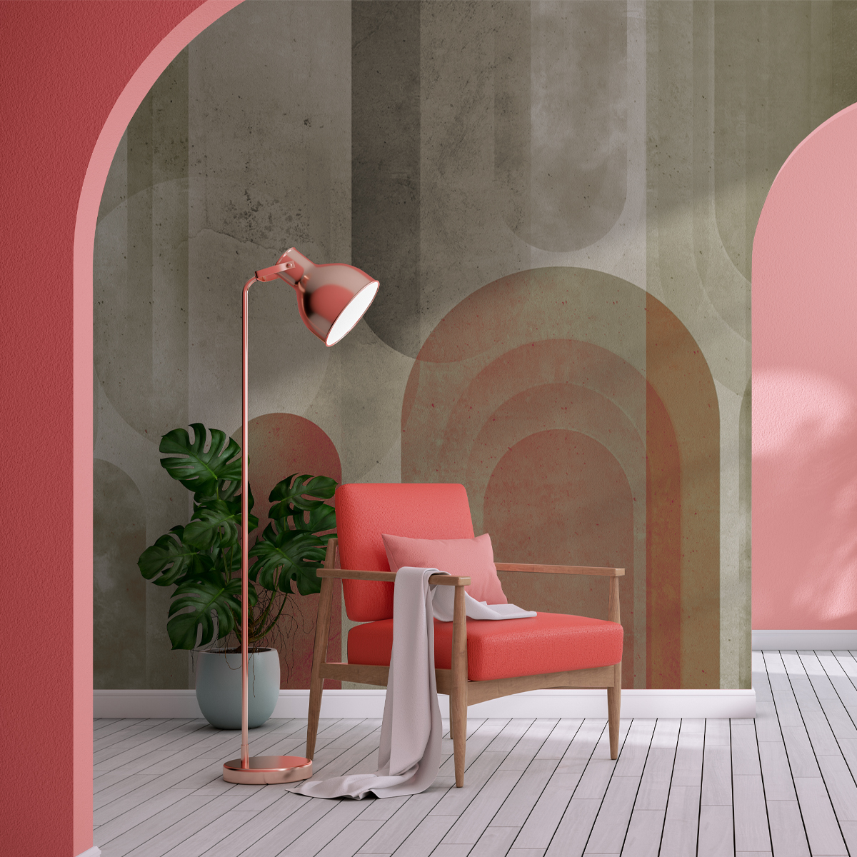 Tapet dream vault pink touch, dream prints 